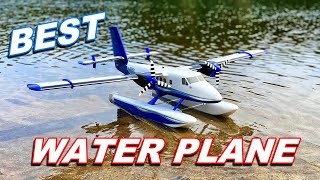 RC Plane with Floats Water Take Off and Landing  Eflite Twin Otter Water Plane  TheRcSaylors [upl. by Devondra330]