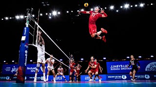 Yuji Nishida  Monster of the Vertical Jump  Mens VNL 2021 [upl. by Dita]