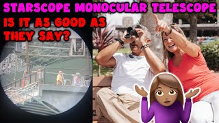 🔭 Starscope Monocular Reviews 🐴 This Starscope Telescope Helps You See For Miles With Precision 🤷‍♀️ [upl. by Ailina843]