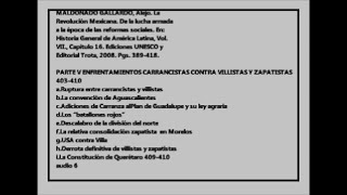 6 ENFRENTAMIENTOS CARRANCISTAS CONTRA VILLISTAS Y ZAPATISTAS [upl. by Ever632]