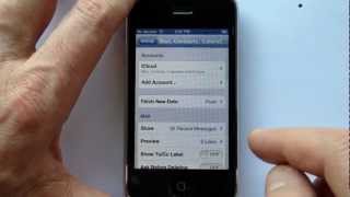 Reset Your iPhone Gmail account [upl. by Cece]