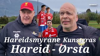 4 Divisjonskamp Hareid mot Ørsta på Hareidsmyrane Kunstgras fredag 10mai [upl. by Malinda]