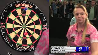 Winmau Afsluitende NDB Ranking Finale Meisjes 20182019 [upl. by Leirrad641]