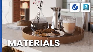 Working with materials in VRay for 3ds Max [upl. by Kaycee]