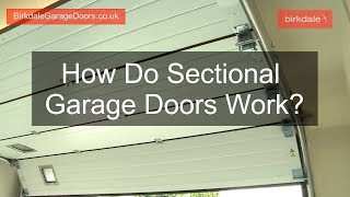 How Do Sectional Garage Doors Work [upl. by Kirk]