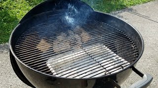 How To Set Up A Charcoal Grill For Smoking [upl. by Micro309]