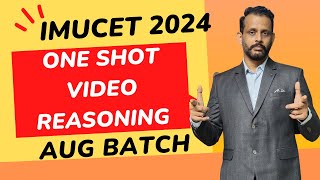 IMUCET 2024 PREP  ONE SHOT Operations and Logical sequence [upl. by Aneerahs]