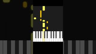 Ylang Ylang  FKJ piano beginners pianolessons easy tutorial slowandeasy shorts simple [upl. by Ethben]