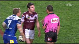 Trent Hodkinson Golden Point Penalty Goal NRL 2013 Round 14 [upl. by Bevash]