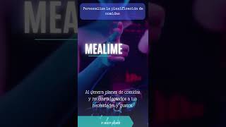 Descubre el poder de Mealime para planificar tus comidas 🍽️🤖 [upl. by Omer]