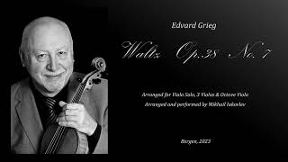 Edvard Grieg Waltz op 38 No 7 from the Liric Pieces Book II [upl. by Mike]