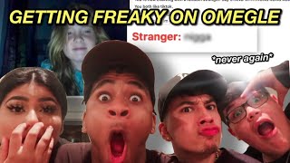 Getting freaky on Omegle it goes DOWN  Arrington Allen ft Santea amp Soraida [upl. by Neneek]