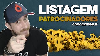 Como conseguir listagem de empresas que patrocinam projetos [upl. by Ikcaj664]