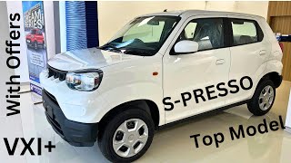 New SPresso VXI Top model  Full Review and all features spresso2024 suzukimodel suzuki yt [upl. by Eiramyma10]