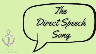 The Direct Speech Song Inverted Commas [upl. by Diraj]