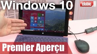 Windows 10 en vidéo  découvrez la dernière build fournie par Microsoft [upl. by Itch569]