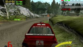 All Cars  VRally 3 PC  04 Mitsubishi Lancer Evo VII [upl. by Akimas]