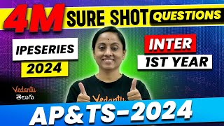 Intermediate 1st Year IPE  4 Marks Sure Shot Pakka Questions  AP amp TS  IPE 2024  KRD Madam [upl. by Abbi]