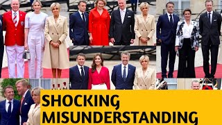 Sensation at the Royal Reception in the Élysée Palace A Misunderstanding No One Expected [upl. by Puklich]