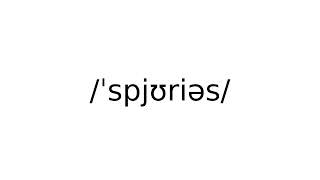 spurious adjective meaning meanings definition definitions phonetics pronunciation advanced [upl. by Phillipe722]