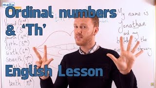 Ordinal Numbers Th  English Pronunciation Lesson Elementary [upl. by Yras173]