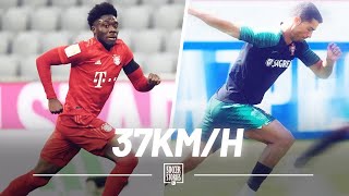 The fastest players in football history  Oh My Goal [upl. by Elletnahs]