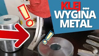 Super klej tak mocny że wyginamy metal [upl. by Fradin]