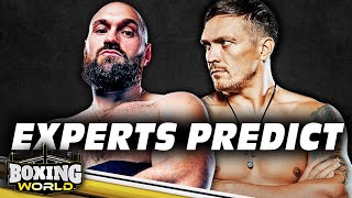 Experts PREDICT Fury vs Usyk  Eddie Hearn Mike Coppinger Liam Smith amp Gareth A Davies [upl. by Einegue530]