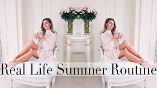 REAL LIFE SUMMER BEAUTY ROUTINE  Lydia Elise Millen [upl. by Osy]