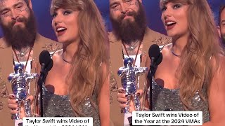 Taylor Swift Wins Video OF The Year At The 2024 VMAs 🔥 [upl. by Leong]