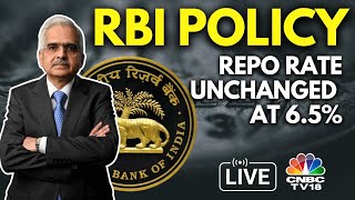 RBI Monetary Policy Decision LIVE  Will RBI Cut Repo Rates After US Fed Action  Shaktikanta Das [upl. by Lehpar]