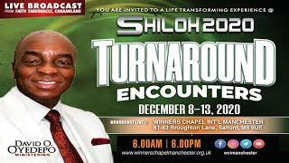 Shiloh 2020  Turnaround Encounters  Day 1  8th Dec 2020  Winners Chapel Manchester [upl. by Betthezel975]