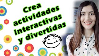 Crea JUEGOS y ACTIVIDADES INTERACTIVAS GRATIS para tus clases onlineǀ Páginas para clases didácticas [upl. by Nairam]