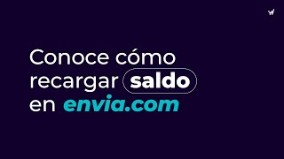 Conoce cómo recargar saldo a tu cuenta de enviacom [upl. by Alice442]