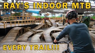 Full Tour of Rays Indoor MTB Park Cleveland Ohio [upl. by Ade585]