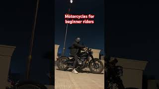 ⚠️ Motorcycles for beginner riders ⚠️ [upl. by Koblick440]