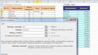 Как использовать функцию ВПР VLOOKUP в Excel [upl. by Lehman825]