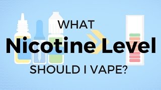 What nicotine level should I vape [upl. by Bessie42]