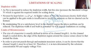 LIMITATIONS OF SCALING [upl. by Noitsuj882]