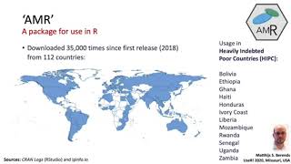 useR 2020 AMR Rapid amp Reproducible Resistance Analysis For All M Berends regular [upl. by Ayrb]