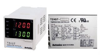 TZ4ST Autonics temperature controller Parameter settings and alarm settings [upl. by Phyl]