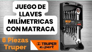 Llaves con Matraca Integrada  Truper Expert [upl. by Eciened917]