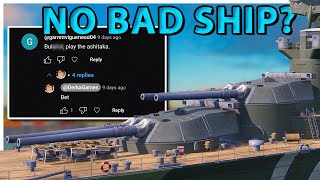 He Dared me to Play it in World of Warships Legends [upl. by Aikim]