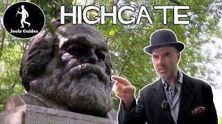 Highgate Cemetery and Pub Walk  London Walking Tour [upl. by Neile]