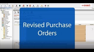 JobBOSS Tech Tip Tuesday Revised Purchase Order [upl. by Kcinnay]