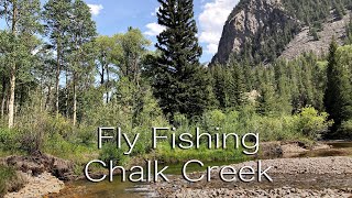 Fly Fishing Chalk Creek [upl. by Mahtal]