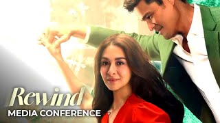 Rewind Media Conference and Full Trailer Reveal  Dingdong Dantes Marian Rivera [upl. by Adarbil619]