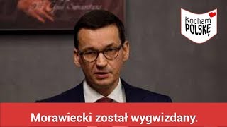 Morawiecki został wygwizdany Polacy okrutnie poniżyli premiera [upl. by Gnouc]