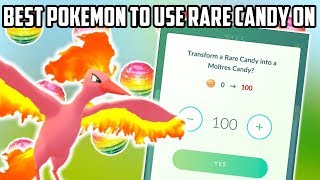 How To Spend Your Rare Candies Wisely In Pokemon GO [upl. by Xella]