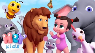 Sonidos de Animales para Niños  canción de animales  HeyKids  Canciones infantiles [upl. by Micah513]